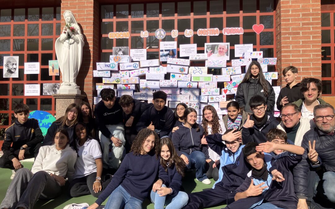 Celebrem el dia mundial de la Pau (30/1/25) a tots els cicles amb les famílies