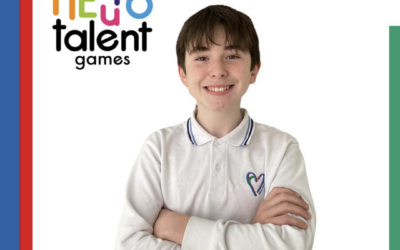 Hugo Monzonís en la final de NEUROTALENT GAMES – ESO