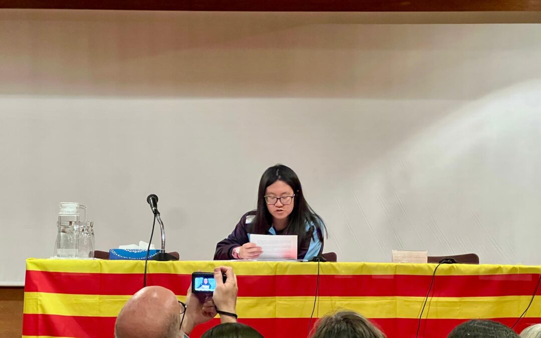 Premi ADRIMOTS – Xiangyi Wang 4t d’ESO
